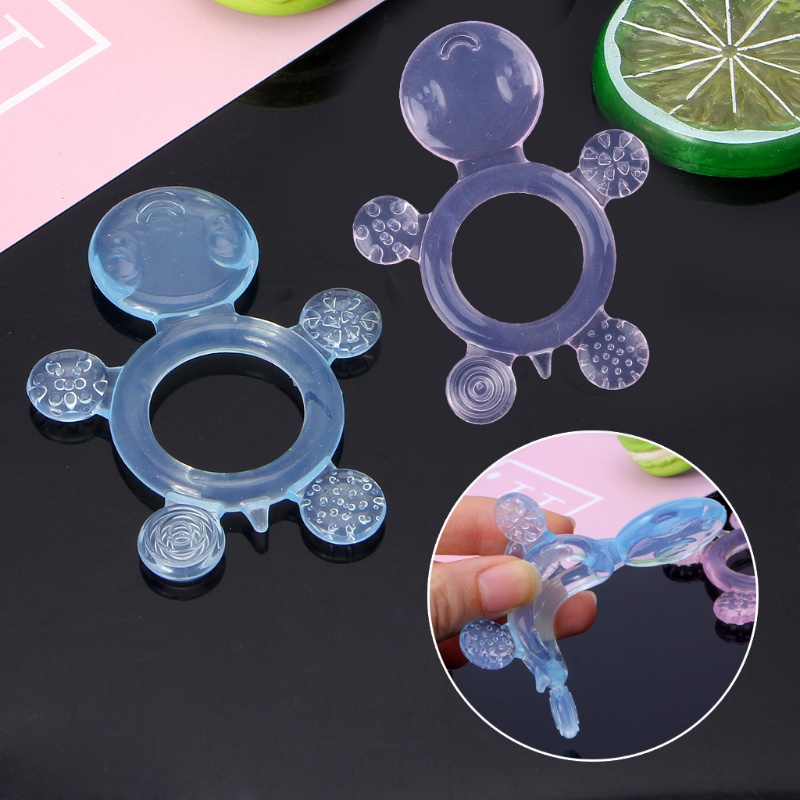 Đồ Chơi Gặm Nướu Bằng Silicone Không BPA Hình Rùa Dành Cho Trẻ Em