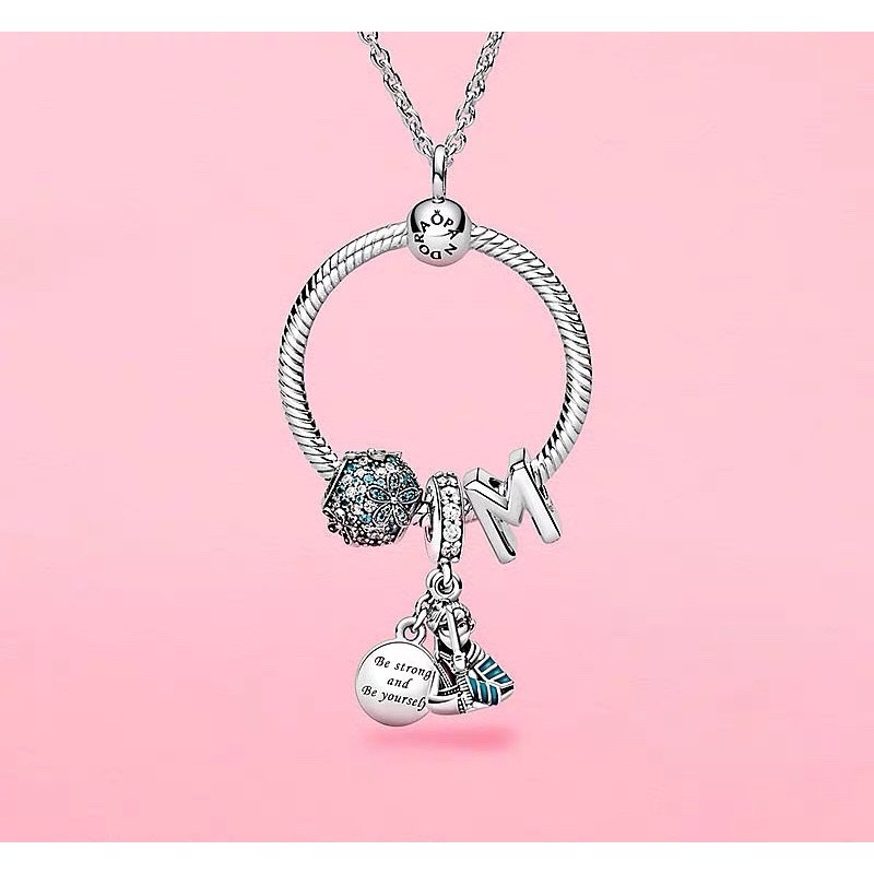 hạt charm pan hoa 5 cánh bạc s925