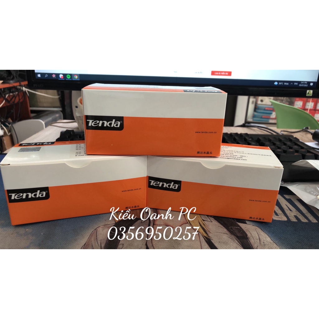 Hạt mạng Cat5 Tenda - Hộp 100 hạt