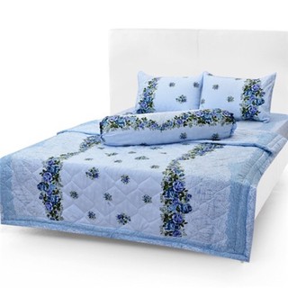 {RẺ VÔ ĐỊCH} Bộ Drap Cotton Thắng Lợi 5 món gồm 1 mền, 1 ga, 2 áo gối đầu, 1 áo gối ôm