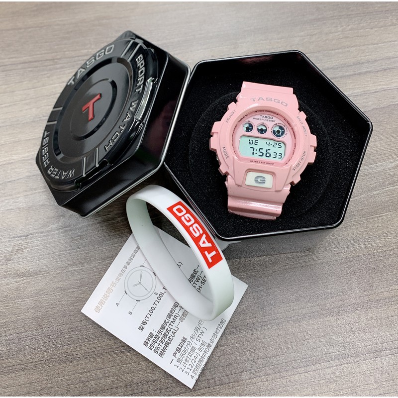 Đồng hồ thể thao nữ, đồng hồ điện tử TASGO dây đeo nhựa cao cấp mềm mại, chống nước tốt bảo hành 1 năm T111 | BigBuy360 - bigbuy360.vn