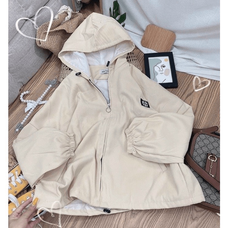 Áo Khoác Nữ Da Lộn 2 Lớp Dày Dặn Logo Thêu Form Rộng Siêu Hot - TP19 [NewUnisex]