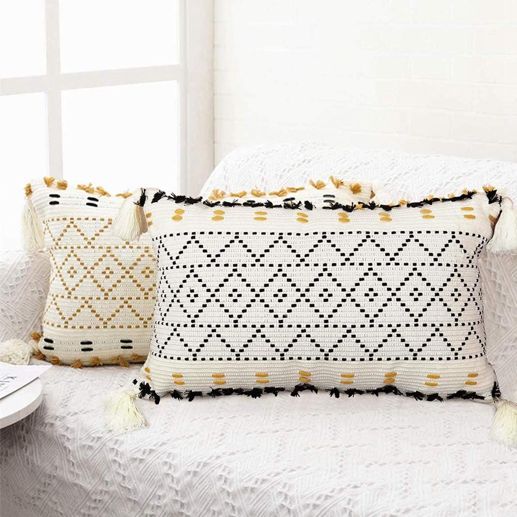 Vỏ Gối Tựa Lưng Sofa Trang Trí Phong Cách Bohemian 15H