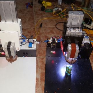 Máy hàn cell pin dùng khí