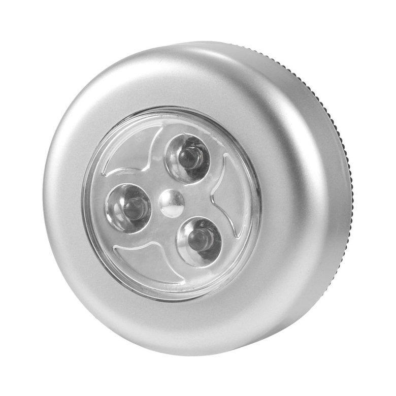 Đèn LED dán 3 bóng chạy pin cảm ứng chạm cho đầu giường nhà lều ngủ
