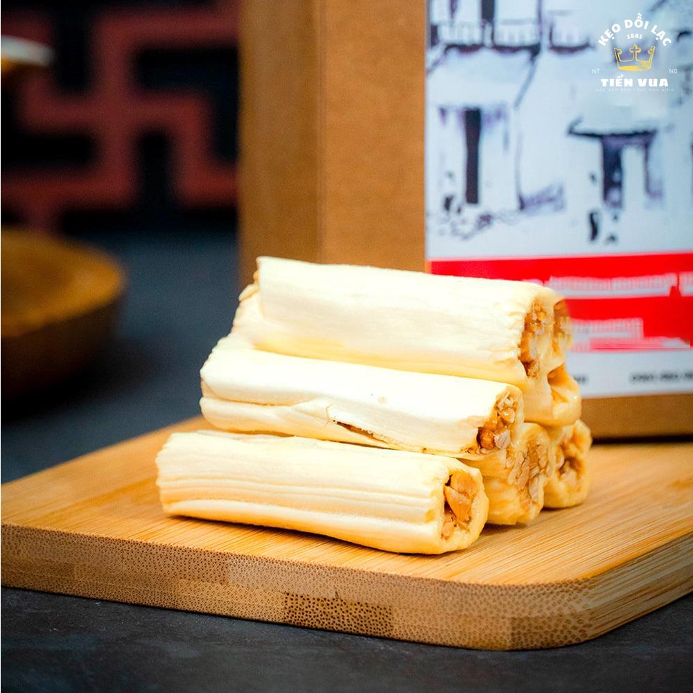 KẸO DỒI LẠC TIẾN VUA 💥𝑭𝒓𝒆𝒆𝑺𝒉𝒊𝒑 💥- Đặc sản làng nghề Nam Định - Loại đặc biệt- 420g