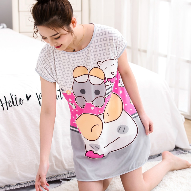 Đồ Ngủ Tay Ngắn Phong Cách Hàn Quốc | BigBuy360 - bigbuy360.vn