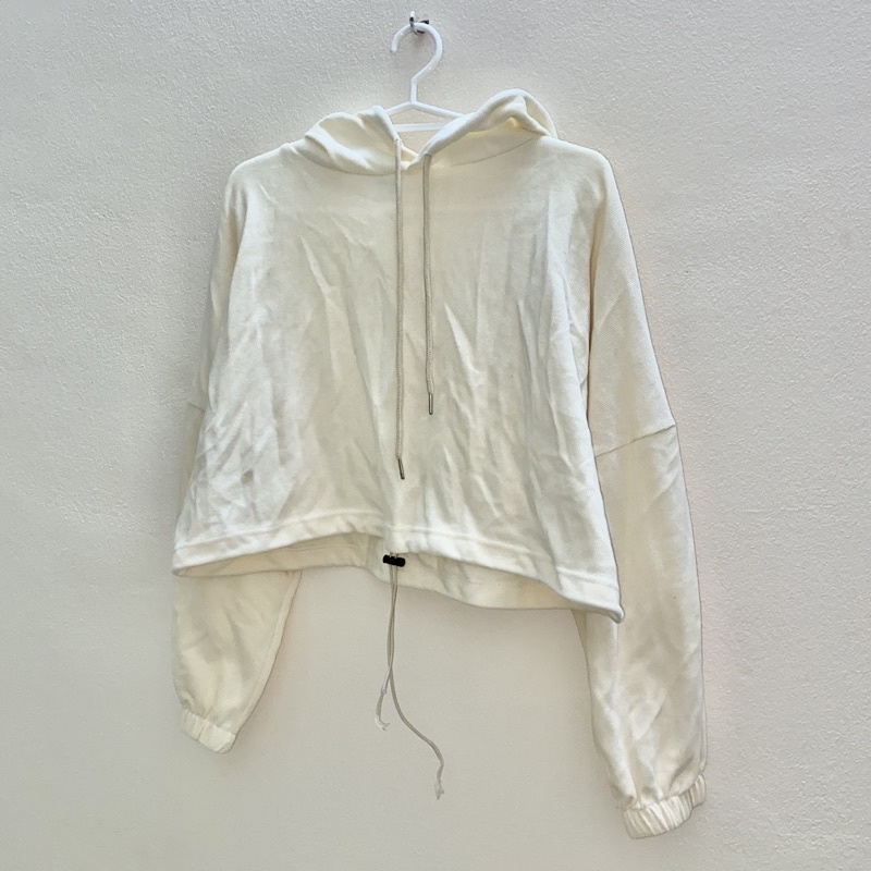 Crop hoodie croptop 2hand