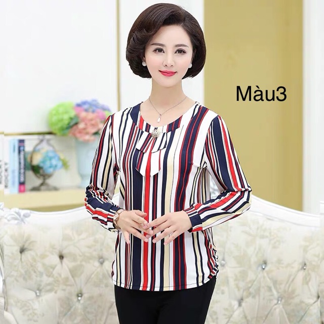 Áo thun dài tay trung niên | BigBuy360 - bigbuy360.vn