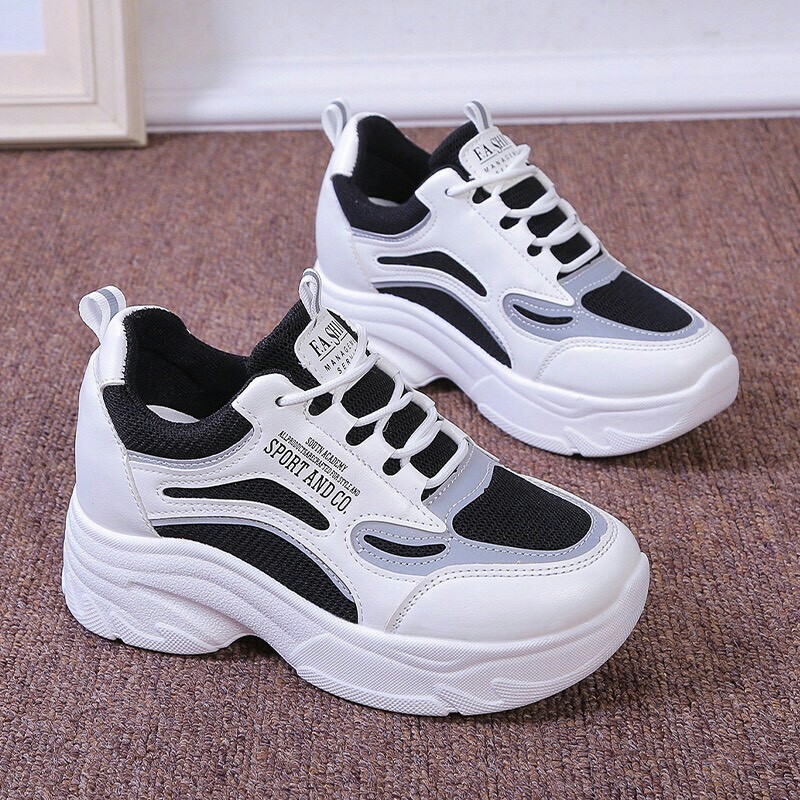Giày Thể Thao Nữ Sneaker đế cao , nâng chiều cao cho nữ | BigBuy360 - bigbuy360.vn