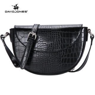 Túi đeo chéo DAVID JONES Paris nhỏ gọn thời trang dành cho nữ