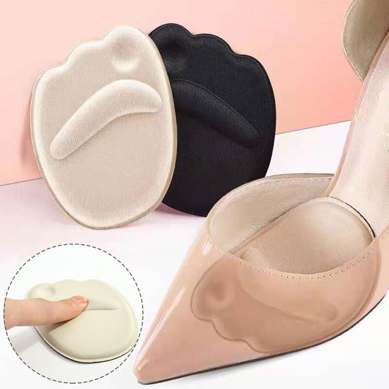 Đệm lót bàn chân trước bên trong giày cao gót bằng xốp đàn hồi không trượt tiện dụng cho nữ
