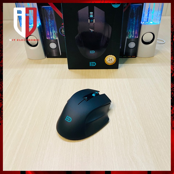 Chuột không dây gaming chính hãng FD-i720 Silent plus chuột máy vi tính laptop chuyên game
