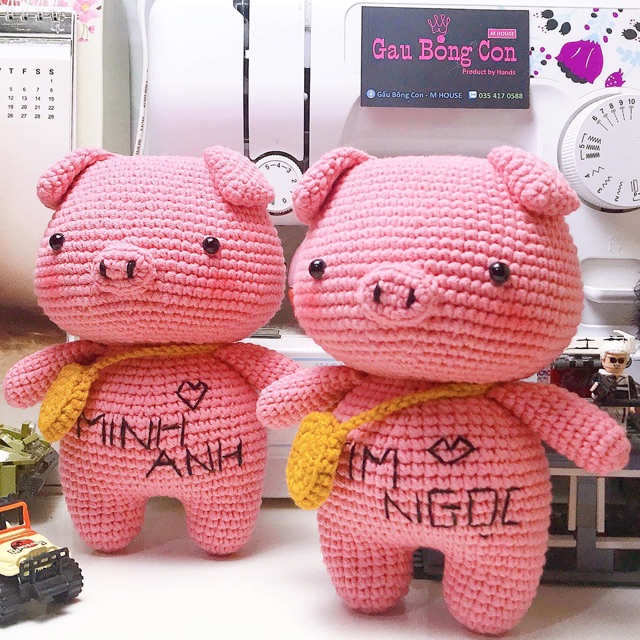 21 Mẫu thú len Handmade chân ngắn