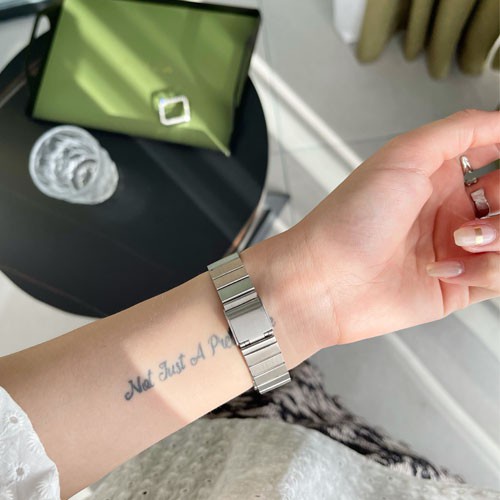 Dây đeo kim loại mảnh phong cách Vintage thích hợp cho Apple Watch Series 7 6 Se 5 4