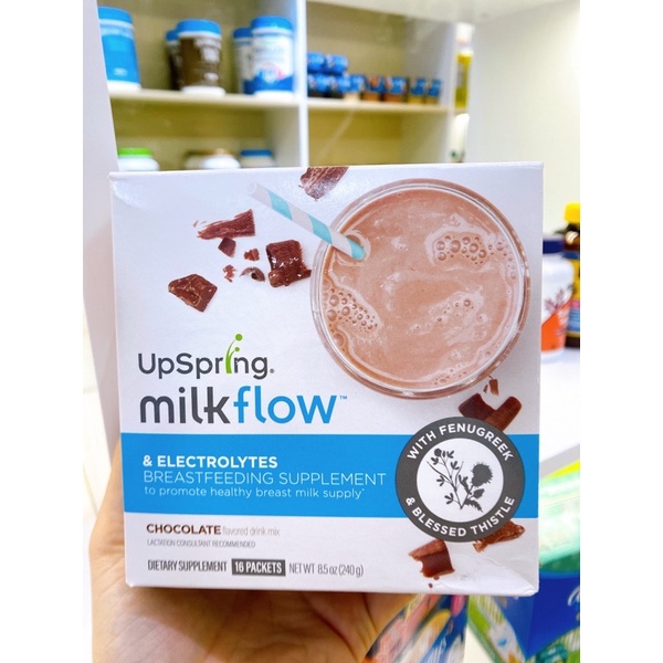 Lẻ gói Trà lợi sữa Upspring Milkflow with Fenugreek & Blessed Thistle 15g