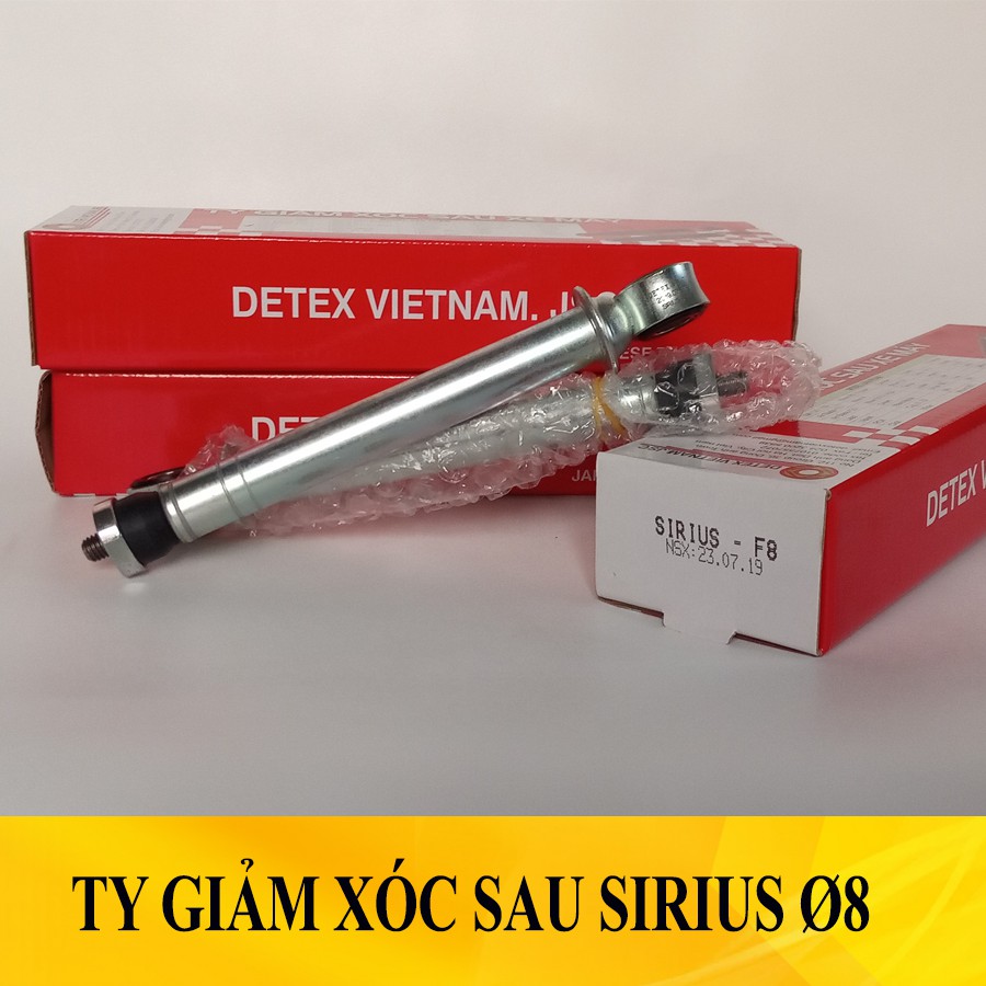 Đôi ty giảm xóc sau xe Sirius - Detex VN