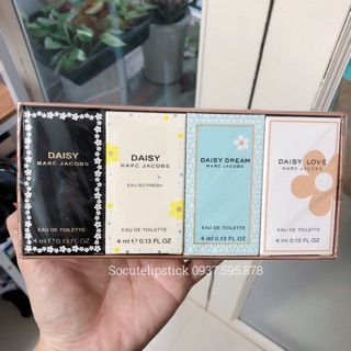 Gift Set nước hoa Daisy Marc Jacobs 4 chai mini