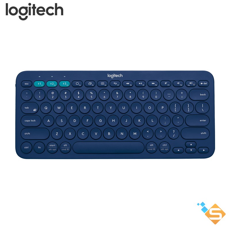 Bàn phím Bluetooth Logitech K380 Multi-Device - Kết nối Bluetooth cùng lúc 3 thiết bị