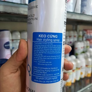 Keo xịt tóc Kella 420ml
 (Keo cứng)