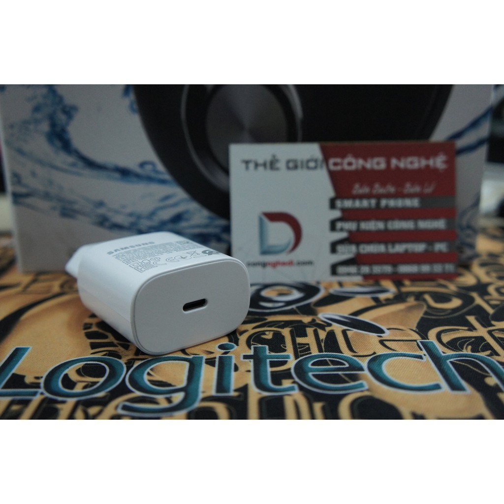 Combo Củ Cáp Sạc Nhanh Samsung PD-25W chân tyce C - Hàng chính hãng bóc máy galaxy note 10 - S10 5G