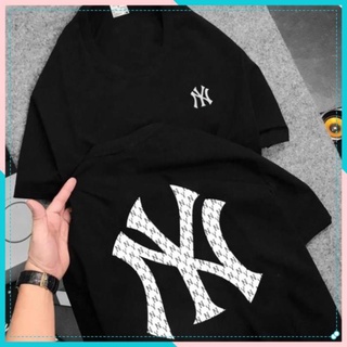 Áo Thun Nam Nữ MLB Form Rộng Full