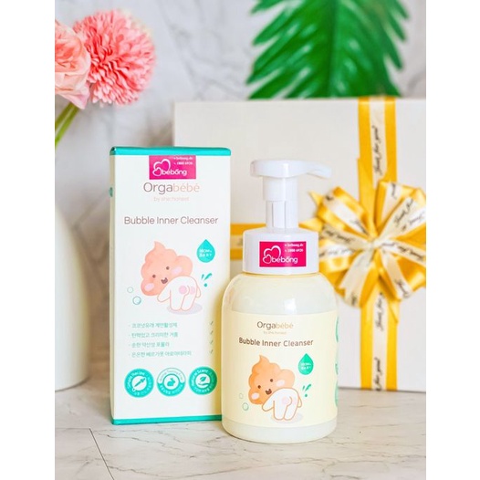 Dung dịch vệ sinh cho bé từ sơ sinh hữu cơ Orgabebe Hàn Quốc