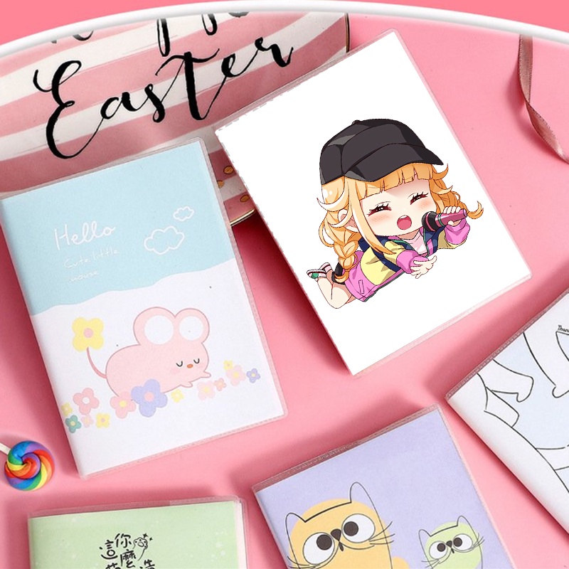 Sổ tay in hình KHỔNG MINH THÍCH ĐI QUẨY tiện lợi anime chibi