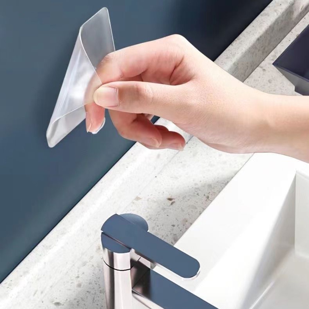 Móc Dán Tường Trong Suốt Treo Đồ Tiện Dụng Cho Nhà Bếp Nhà Tắm