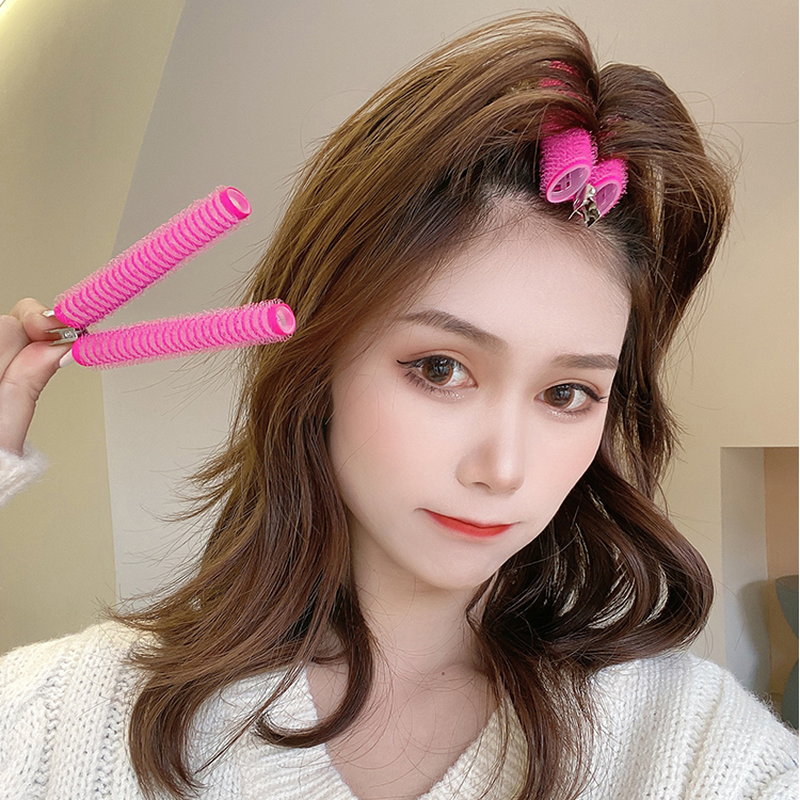 Lô Uốn Phồng Tóc Xinh Xắn Theo Phong Cách Hàn Quốc