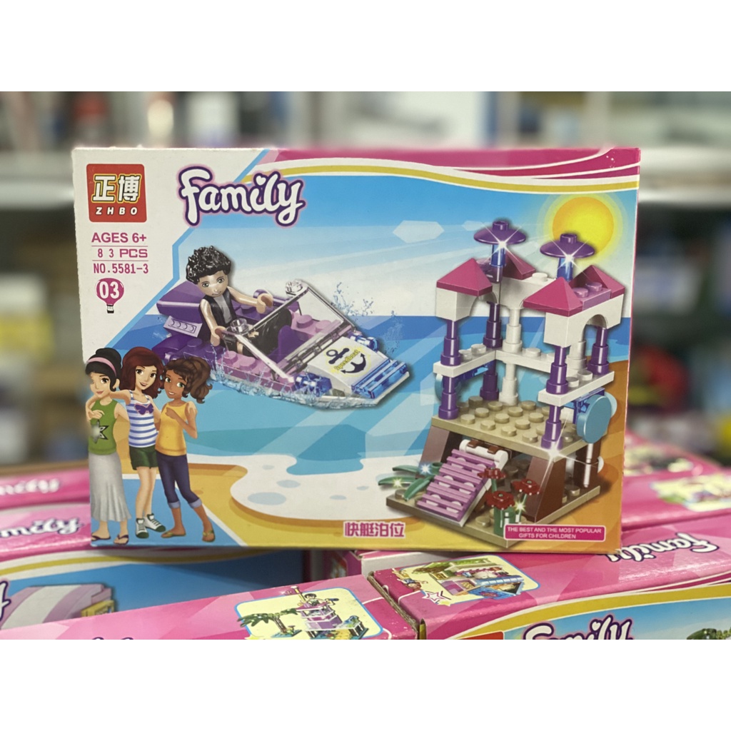 Lego Búp Bê Hồng