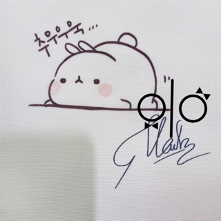 [Kèm ảnh thật] Túi tote thỏ Molang