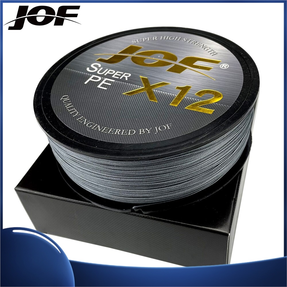 Cuộn Dây Câu Cá Bện 12 Sợi 25-92LB 500M 300M 100M