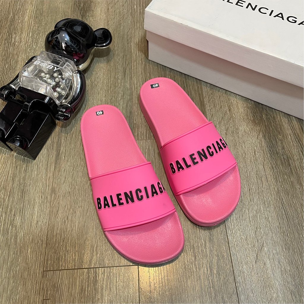 Dép quai ngang Balenciaga đúc liền đế,mẫu dép nam siêu xịn mịn  2022