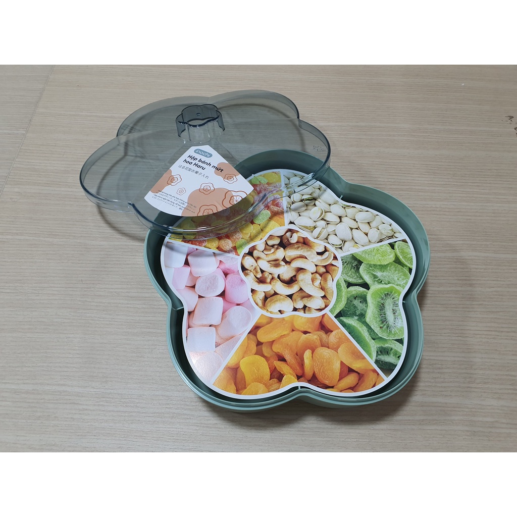 Khay nhựa đựng mứt, bánh kẹo Tết, nhựa tốt, nhựa nguyên sinh chính hãng inochi