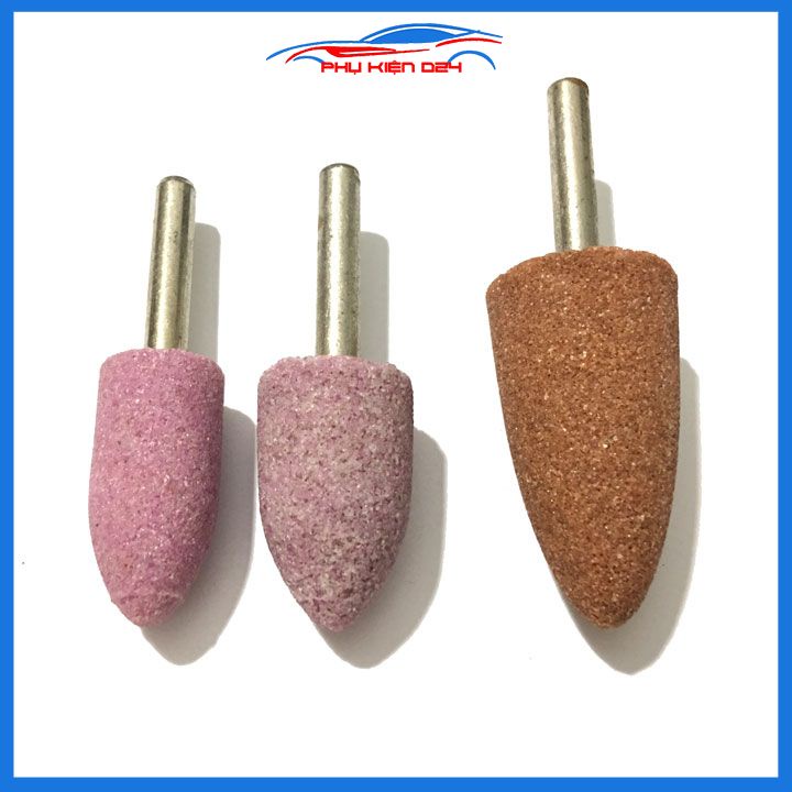 Đá mài trục 6mm mũi trụ mũi nhọn đủ loại mài cạnh đánh bóng kỹ thuật bề mặt đá kim loại gốm sứ