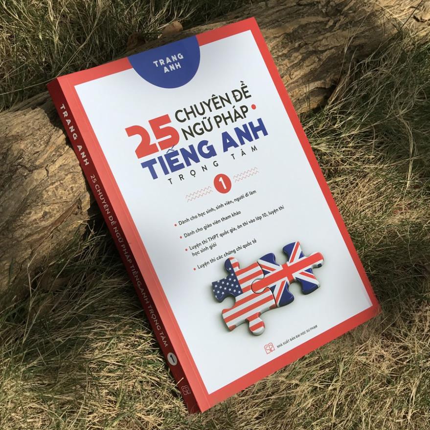 Sách - 25 Chuyên Đề Ngữ Pháp Tiếng Anh Trọng Tâm (Bộ 2 quyển, Lẻ tùy chọn) - Huy Hoàng