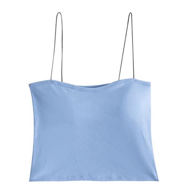 Áo Bra 2 Dây Mảnh Dáng Lửng 2055
