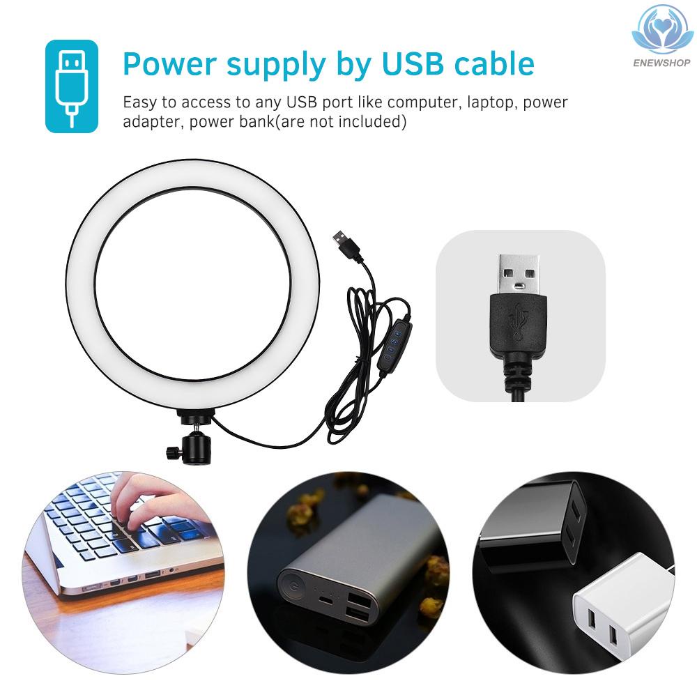 Vòng Đèn Led 10 Inch 3200k-5500k 3 Chế Độ Sáng Và 10 Cấp Độ Sáng Điều Khiển Từ Xa Kèm Giá Đỡ Điện Thoại Cho Chụp Ảnh | BigBuy360 - bigbuy360.vn