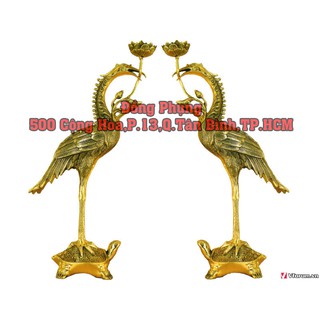 Hạc size 0 đồng vàng cao cấp hàng vĩnh tiến