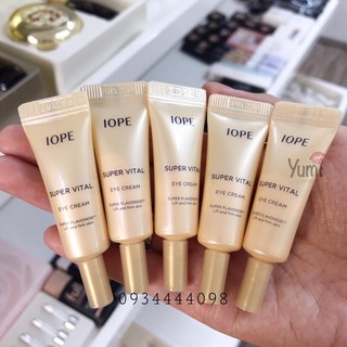 Sample Kem dưỡng mắt IOPE SUPER VITAL EYE CREAM (3ml)