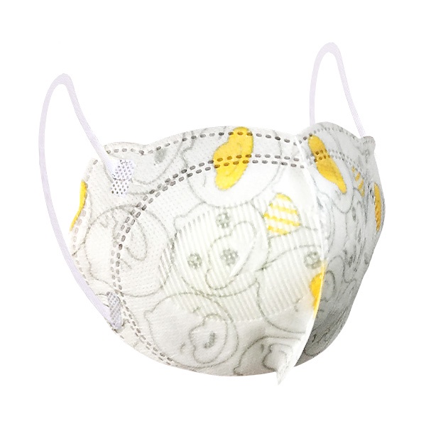 [COMBO 10 túi] Khẩu trang y tế  trẻ em kháng khuẩn 3 lớp Famapro Kids Gấu DuDu (10 cái/túi)