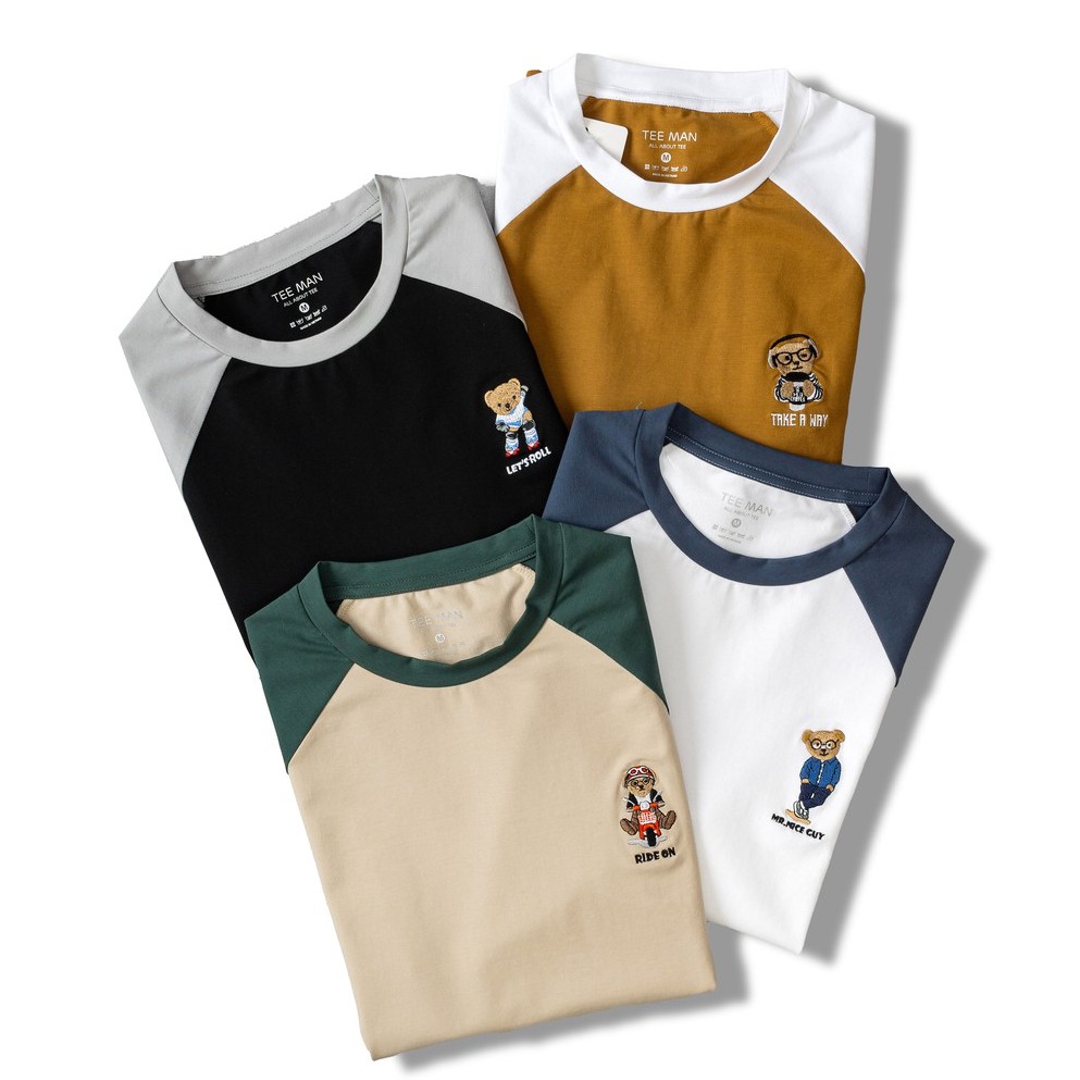 Áo thun nam cổ tròn BEAR TEE cao cấp, lịch lãm - HAFOS | BigBuy360 - bigbuy360.vn
