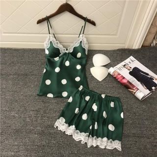 Váy ngủ lụa 2 dây sexy ( kèm đệm ngực )