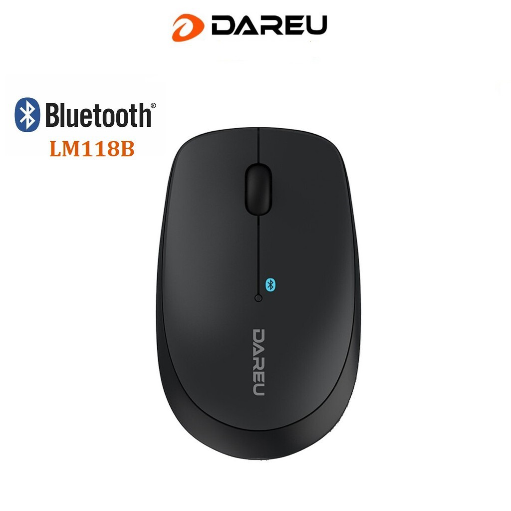 Chuột không dây Bluetooth/ Wireless DareU LM118B BH 2 năm chính hãng