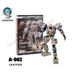Bộ đồ chơi xếp hình lắp ráp mô hình 3d diy bằng giấy- robot- thương hiệu zilipoo