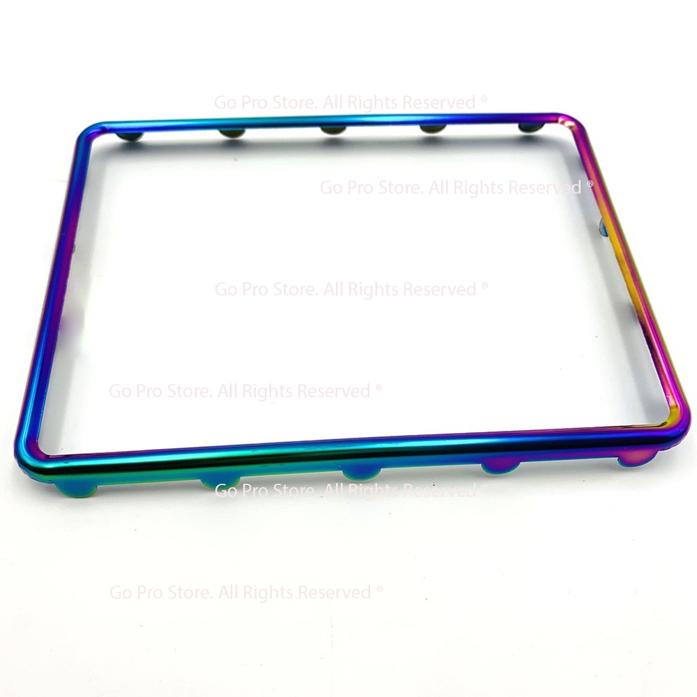 01 Viền Biển Số Inox Gắng Xe Máy, Xe Đạp Điện