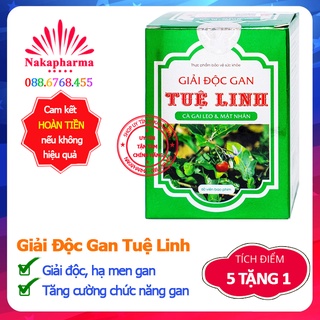 ✅ [5 TẶNG 1] Giải Độc Gan Tuệ Linh - Từ cà gai leo & mật nhân – Giúp tăng cường chức năng gan, hạ men gan