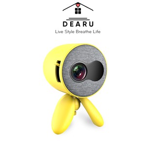 Máy chiếu mini thương hiệu LejiaDa độ phân giải 1080P, Máy phân giải hình ảnh chất lượng cao, Bảo Hành 6 tháng