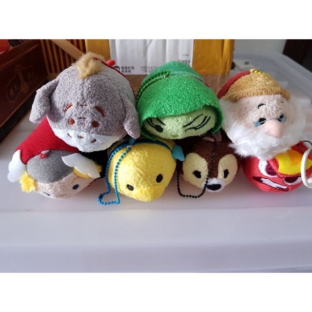 Móc Khoá Tsum Tsum nhồi bông
